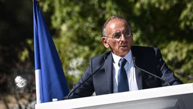 Eric Zemmour à Greoux-les-Bains, en Provence, le 11 septembre 2022 