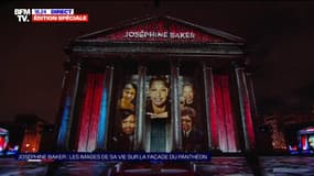 Retour sur la vie de Joséphine Baker sur la façade du Panthéon