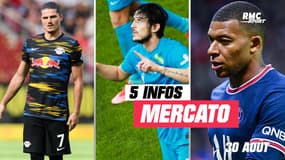 Mbappé, Azmoun, Sabitzer... Les 5 infos mercato du 30 août à la mi-journée