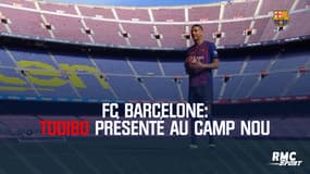 FC Barcelone: Todibo présenté au Camp Nou 