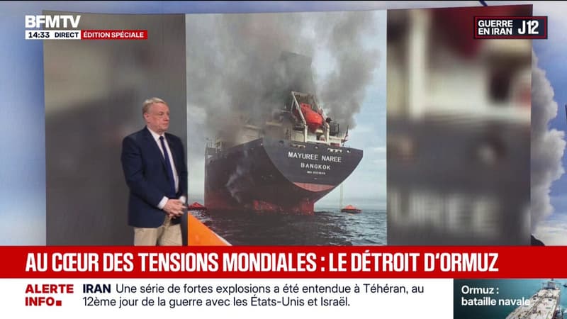Touché par l'Iran, un vraquier en feu dans le détroit d'Ormuz: comment l'équipage a été sauvé?
