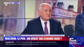 Jean-Pierre Raffarin: "Marine Le Pen est porte-parole des critiqueurs, de ceux qui rouspètent, mais pas des Français"