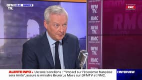 Russie-Ukraine: pour Bruno Le Maire, le mot 'invasion', "n'est pas le mot approprié"