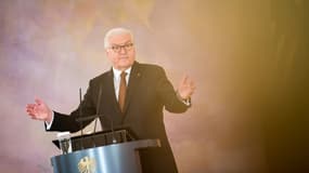 Le président allemand Frank-Walter Steinmeier, le 8 février 2022 à Berlin