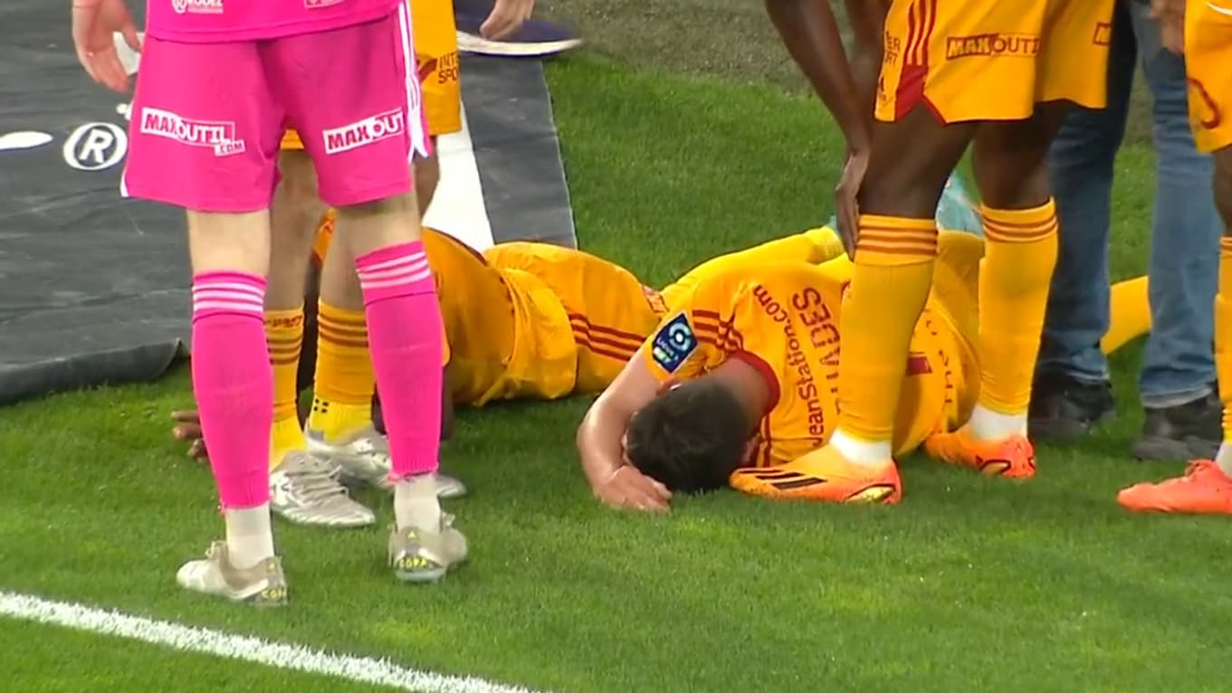 Bordeaux-Rodez : Lucas Buades bousculé par un supporter bordelais