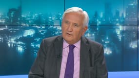 Jean-Pierre Raffarin, invité de Ruth Elkrief sur BFMTV ce jeudi soir.