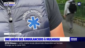 Mulhouse: en grève, les ambulanciers dénoncent leurs conditions de travail