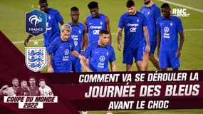 France-Angleterre : Comment va se dérouler la journée des Bleus avant le choc