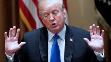 Si les Européens ne suppriment pas leurs droits de douane, "nous allons taxer Mercedes-Benz, nous allons taxer BMW", a mis en garde samedi soir Donald Trump.