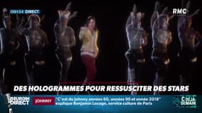 "La chronique d'Anthony Morel": quand les hologrammes ressuscitent les stars
