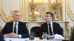 François de Rugy et Emmanuel Macron