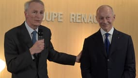 Les salaires du président du conseil d'administration de Renault Jean-Dominique Sénard et du directeur général exécutif Thierry Bolloré très inférieurs à celui de Carlos Ghosn