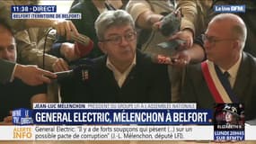 General Electric: "c'est d'avantage qu'une usine dont il est question", selon Jean-Luc Mélenchon