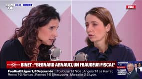 "Bernard Arnault, c'est aussi un fraudeur fiscal", déclare Sophie Binet, secrétaire générale de la CGT 