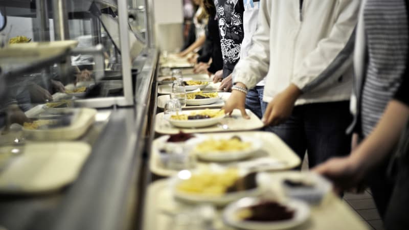 Plusieurs députés soutiennent une proposition de loi pour mettre en place des menus végétariens dans les cantines scolaires. (photo d'illustration)