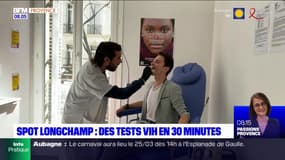 Marseille: un centre médical au Spot Longchamp propose des tests pour détecter le VIH en 30 minutes