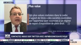 Plus-value: quelles sont les conditions du report d'imposition ?