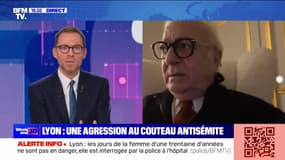 Femme juive poignardée: "On a franchi un pas", regrette Isaac Rimokh, président de la grande synagogue de Lyon
