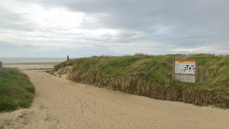 La plage de Bretteville-sur-Ay, dans la Manche.