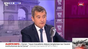 Pour Gérald Darmanin, l'avenir des Corses "est pleinement dans la République française"