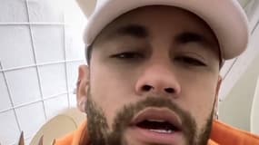 Neymar en story Instagram après l'atterrissage en urgence de son avion