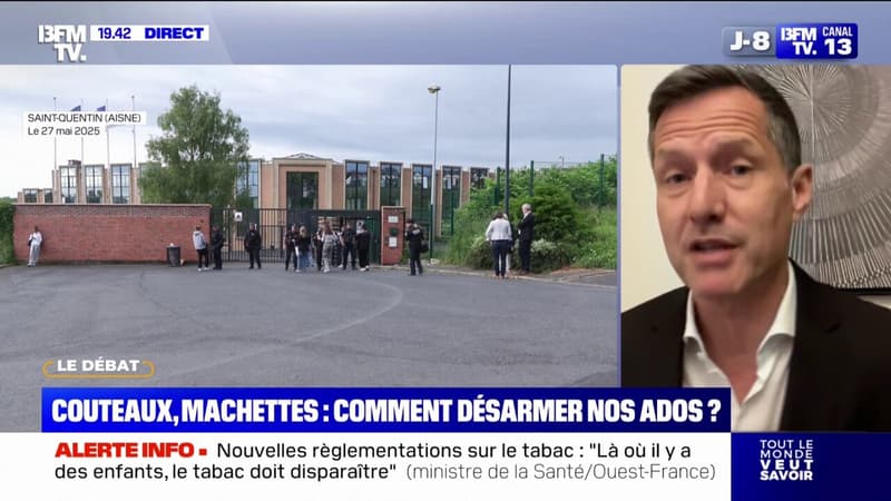Armes blanches chez les mineurs: 