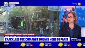 Paris: une cinquantaine de places a été libérée en région pour le sevrage de toxicomanes, une "très bonne chose", mais ce n'est pas encore suffisant pour Anne Souyris