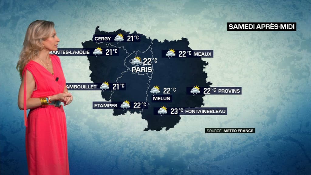 Un risque orageux samedi après-midi en Île-de-France. Un risque orageux samedi après-midi en Île-de-France.