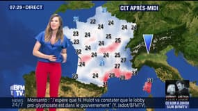 La météo pour ce lundi 13 août 2018