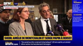 Shein: "On constate la présence de produits non-conformes, il faut que ça s'arrête, c'est intolérable", déclare Serge Papin, ministre du Commerce auprès des agents des douanes à Roissy