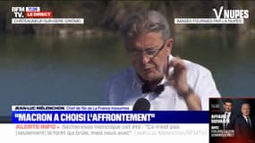 Jean-Luc Mélenchon: "Emmanuel Macron a choisi l'affrontement" 