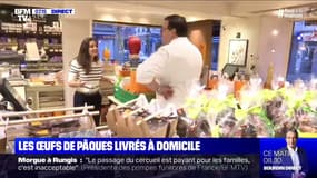 Faute de clients, ce chocolatier livre les oeufs de Pâques à domicile