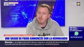 Kévin Beaudribos, créateur du média Météo Haute-Normandie, explique que "tout le territoire" va être concerné par une vague de froid