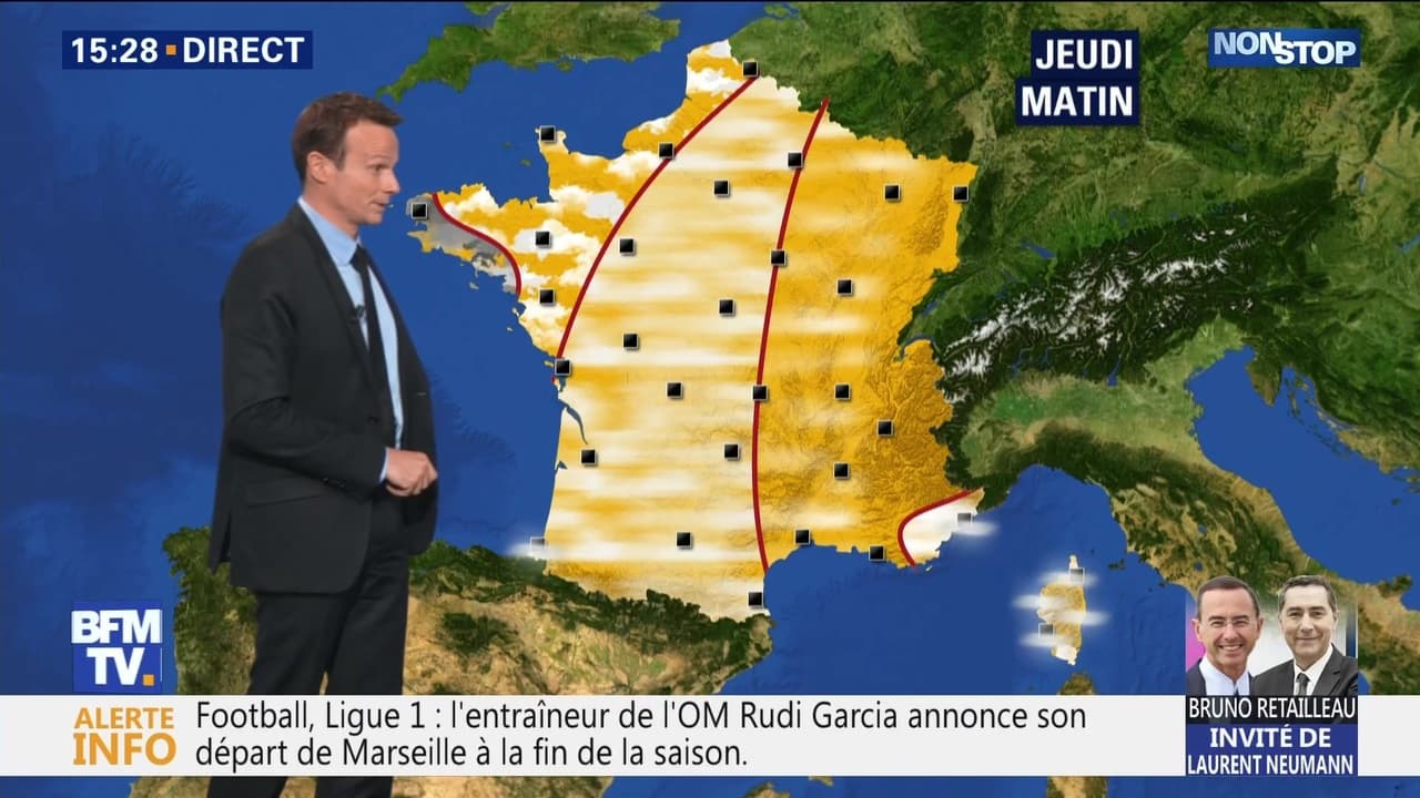 La météo pour ce jeudi 23 mai 2019