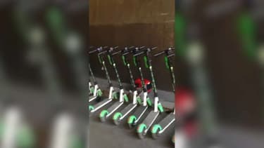 Un "juicer" qui devait recharger les trottinettes utilisait un groupe électrogène.