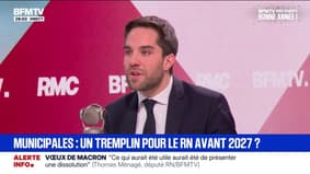 Élection présidentielle: "Aujourd'hui, notre candidate, c'est Marine Le Pen", déclare Thomas Ménagé, porte-parole du groupe RN à l'Assemblée nationale