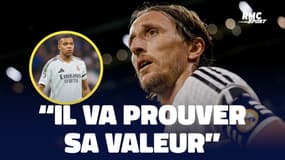 Real Madrid : Modric défend (aussi) Mbappé, "il va prouver sa valeur"