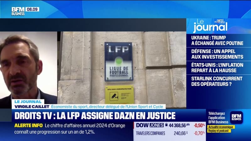 Droits TV : la LFP assigne Dazn en justice