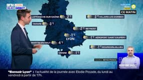 Météo Rhône: de la grisaille et températures fraîches pour ce lundi matin, jusqu'à 7°C à Lyon