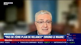 Pas de 2ème plan de relance pour Bruno le Maire, mais un plan d'investissement: "c'est une demi porte ouverte", pour Jacques Creyssel