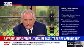 Charge de la dette: "Je n'ai jamais dit qu'il fallait cibler les boomers dont je suis", explique François Bayrou