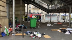 Une opération de mise à l'abri s'est déroulée ce mardi matin boulevard de la Villette à Paris.