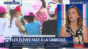 Les élèves face à la canicule