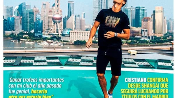 La Une de Marca sur Cristiano Ronaldo La Une de Marca sur Cristiano Ronaldo