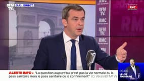 Olivier Véran: la réduction du délai pour obtenir un pass sanitaire après sa 2e dose de vaccin est "une piste à l'étude"