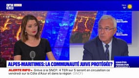 Jean Leonetti, maire d'Antibes, explique que des Antibois sont actuellement en Israël