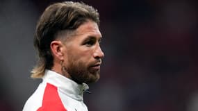 Sergio Ramos avec le Séville FC le 25 janvier 2024
