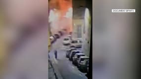 Les images de la déflagration survenue dans la nuit de samedi à dimanche rue de Tivoli, à Marseille 