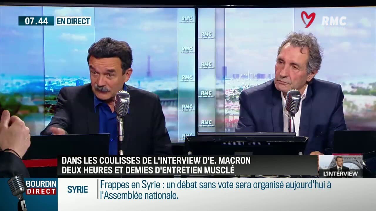 "Chaque fois qu'il y a eu une question un peu hard, à chaque fois il a ...