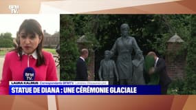 Statue de Diana: Une cérémonie glaciale - 01/07